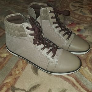 Kenneth Cole Reaction Mens Zip up High Top